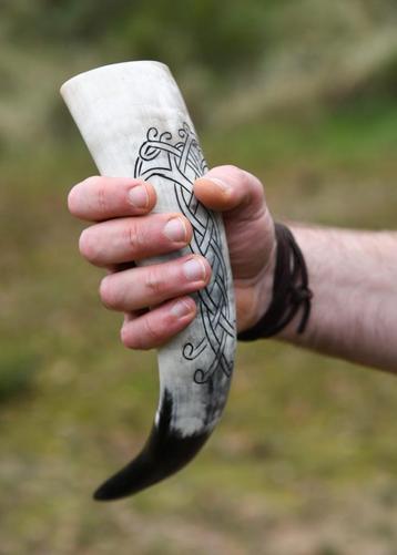 larp, drinkhoorn, viking, hoorn,vikings, beker, drinkbeker