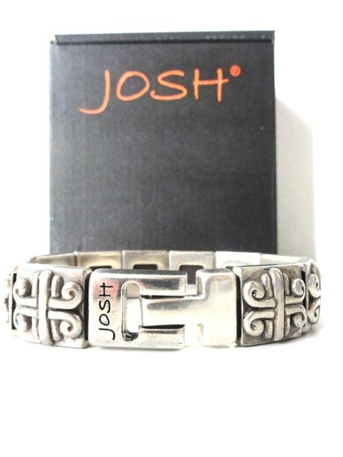 Nieuwe Josh heren armband, Sieraden, Tassen en Uiterlijk, Armbanden, Nieuw, Overige materialen, Zilver, Verzenden