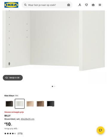 Billy bovendeel (van ikea kast billy) - afbeelding 5 Billy bovendeel (van ikea kast billy) - afbeelding 5
