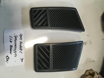 Opel Kadett E 1990 Speaker afdek kapjes l+R Blauw