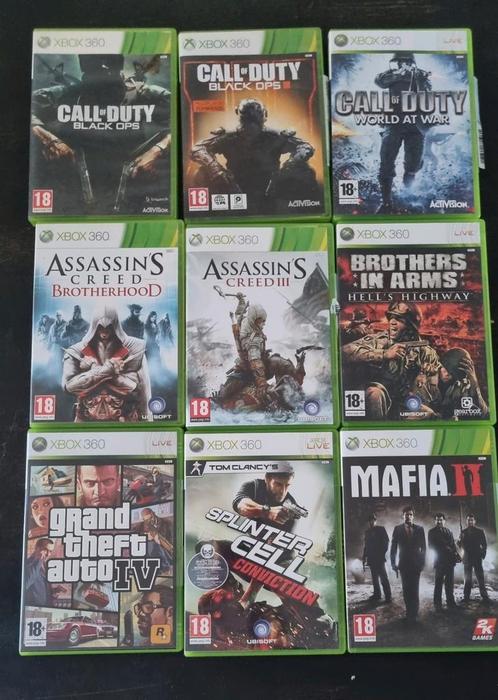 Xbox 360 spellen Brothers in Arms Call of duty Mafia GTA, Spelcomputers en Games, Games | Xbox 360, Zo goed als nieuw, Avontuur en Actie