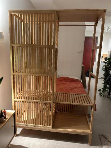 Ikea Nordkisa Bamboe Kledingkast - afbeelding 2 Ikea Nordkisa Bamboe Kledingkast - afbeelding 2