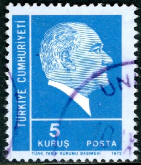 Turkije 2269 - Ataturk, Postzegels en Munten, Postzegels | Europa | Overig, Gestempeld, Overige landen, Ophalen of Verzenden