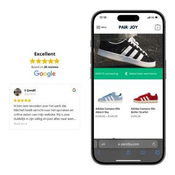 Shopify website online in 7 dagen (32+ Google recensies)