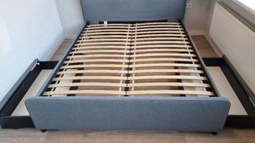 Bed ikea hauga 160x200, with 2 drawers - afbeelding 2 Bed ikea hauga 160x200, with 2 drawers - afbeelding 2