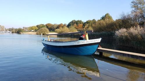 Stalen Sloep met Stallingstrailer, opknapper, Watersport en Boten, Sloepen, Gebruikt, 10 tot 30 pk, 6 meter of meer, Binnenboordmotor