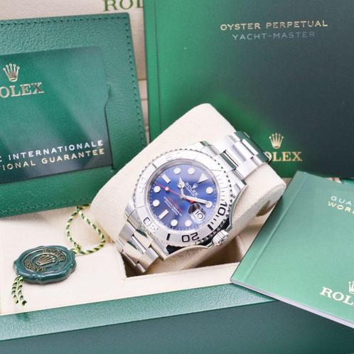 Rolex Yachtmaster 40MM Bleu 126622 Full Set (Nieuwstaat), Sieraden, Tassen en Uiterlijk, Horloges | Heren, Zo goed als nieuw, Polshorloge