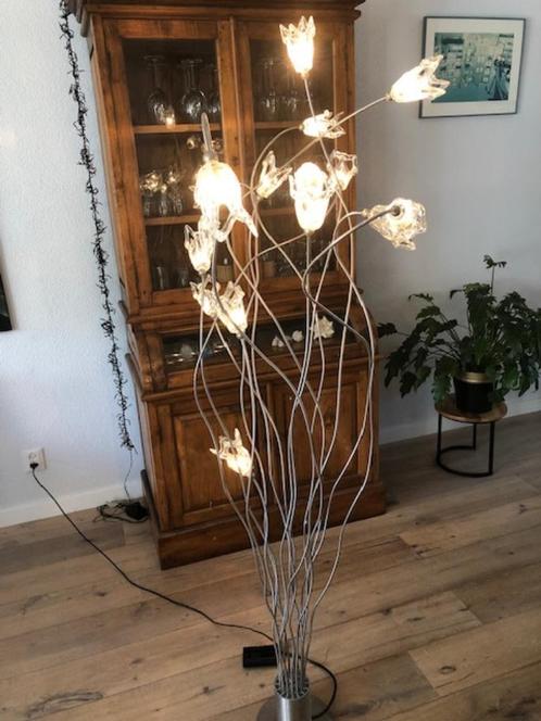 vloerlamp Harco Loor, Huis en Inrichting, Lampen | Vloerlampen, Gebruikt, 150 tot 200 cm, Glas, Metaal, Ophalen
