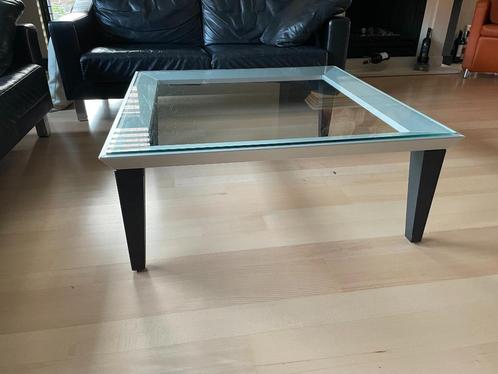 Leolux Polygon salontafel 100x100x40, Huis en Inrichting, Banken | Bankstellen, Gebruikt, Rechte bank, 150 tot 200 cm, Minder dan 75 cm