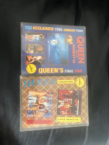 Queen live Wembley ‘86 & Live Magic cassette collectie