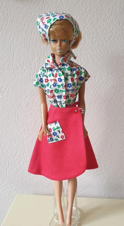 Vintage Barbie outfit Fun at the Fair, #1625 1965, Verzamelen, Poppen, Kleertjes, Ophalen of Verzenden
