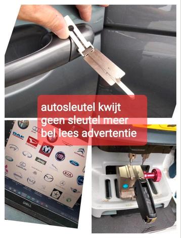 Autosleutel kwijt alle merken locatie contactslot mercedes 