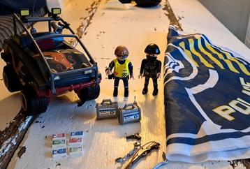Playmobil 70781 politieparachute achtervolging