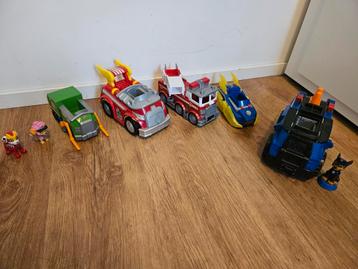 Paw patrol cars