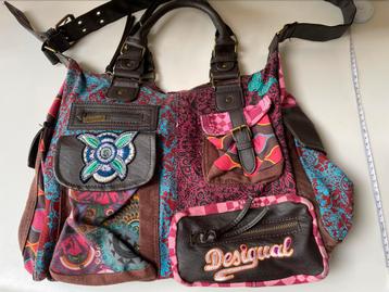 Mooie fleurige tas van Desigual