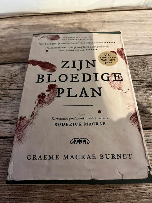 Graeme Macrae Burnet - Zijn bloedige plan, Boeken, Literatuur, Zo goed als nieuw, Ophalen of Verzenden