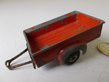 1950 Dinky Toys 25T TRAILER MECCANO FRANCE. (Opknapper.)