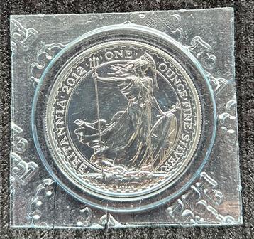 1 oz zilver Britannia 2012 sealed