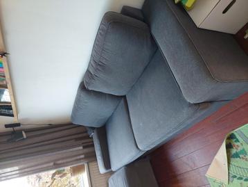 Kivik 2zits bank middengrijs - afbeelding 2 Kivik 2zits bank middengrijs - afbeelding 2