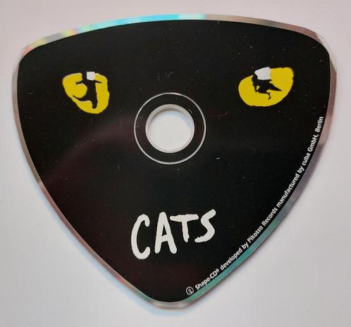 Cats musical - Shaped CD - orginele songs in Duitse versie, Cd's en Dvd's, Cd's | Pop, Zo goed als nieuw, 2000 tot heden, Verzenden