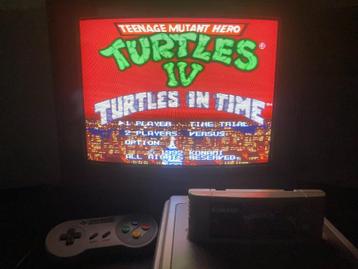 SNES | Turtles IV Turtles in Time | Cart  NOE