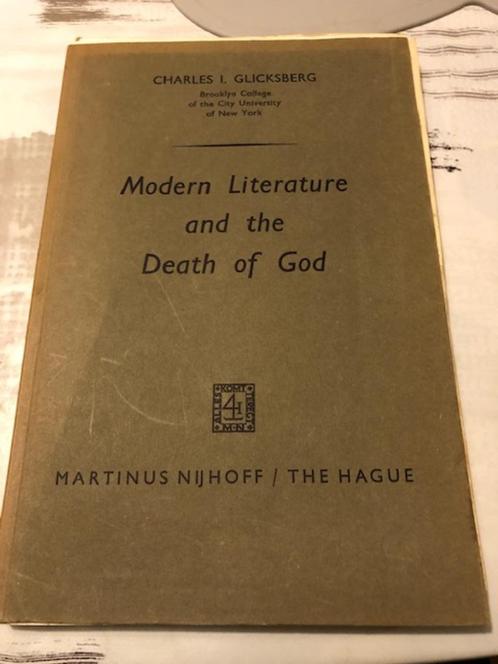 Modern literature and the death of God - Charles I. Glicksbe, Boeken, Essays, Columns en Interviews, Zo goed als nieuw, Eén auteur
