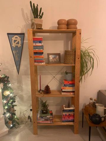 Ikea Stellingkast Hout - afbeelding 1 Ikea Stellingkast Hout - afbeelding 1