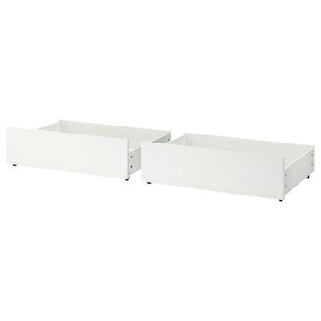 Ikea MALM Bedlades Wit 200cm (2 stuks) - afbeelding 1 Ikea MALM Bedlades Wit 200cm (2 stuks) - afbeelding 1