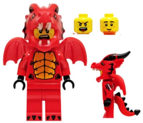 col318 Dragon Suit Guy, Series 18, Kinderen en Baby's, Speelgoed | Duplo en Lego, Zo goed als nieuw, Lego, Losse stenen, Ophalen of Verzenden