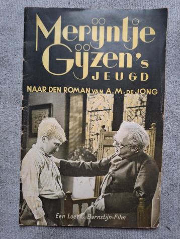 Film brochure 1936 Merijntje Gijzens jeugd