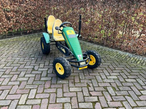 BERG XL skelter JOHN DEERE BFR, Kinderen en Baby's, Speelgoed | Buiten | Skelters, Gebruikt, Berg, Duozit, Vrijloopautomaat, Ophalen