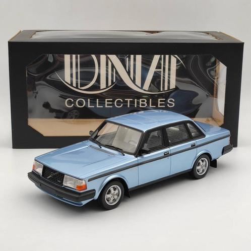 Volvo 244 Turbo, Blauw, 1/18, DNA Collectibles, Hobby en Vrije tijd, Modelauto's | 1:18, Nieuw, Overige merken, Ophalen of Verzenden