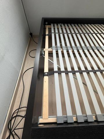 Bedframe Malm Ikea zwart - afbeelding 6 Bedframe Malm Ikea zwart - afbeelding 6