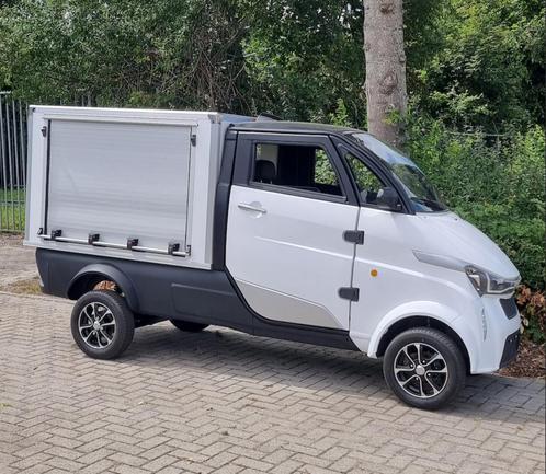 ACTIE NIEUWSTE Elektrische bezorgauto met laadbak 2000 liter, Auto's, Overige Auto's, Particulier, Bluetooth, Elektrische ramen