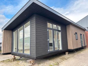 Chalet woonunit onderhoudsvrij wintervast 13.85 x 4.60