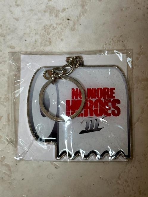 No More Heroes III Keyring Sleutelhanger, Verzamelen, Sleutelhangers, Zo goed als nieuw, Ophalen of Verzenden