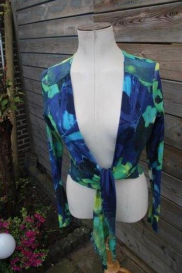 Vestje blauw/ groen Didi mt L