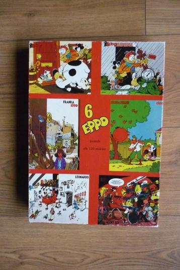 6 EPPO puzzels '' Eppo- Franka- Leonarda- Agent 327 ''120 st