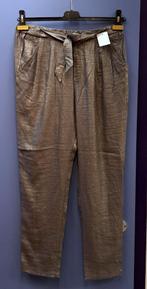 Filippa K donker zilveren dunne casual broek mt 36 nr 41140