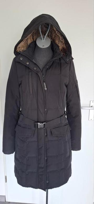 Woolrich winterjas blizzard parka zwart maat M 36 38 igs