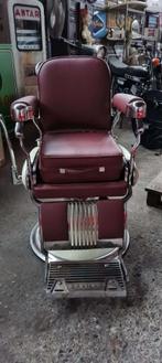 50er jaren Maes Kappersstoel met kinderzitje barber stoel