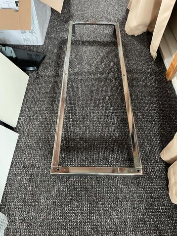 Ikea Besta onderstel chroom voor kast 120x60