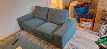 IKEA KIVIK 2-zitsbank – Kelinge grijs/turkoois (ribbelstof) - afbeelding 2 IKEA KIVIK 2-zitsbank – Kelinge grijs/turkoois (ribbelstof) - afbeelding 2