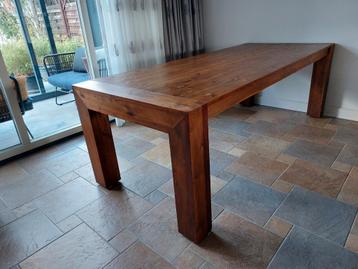 Eettafel  240 cm Teakhout 