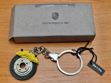 Porsche sleutelhanger remklauw/remschijf