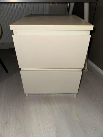 Ikea malm kast twee lades - afbeelding 1 Ikea malm kast twee lades - afbeelding 1