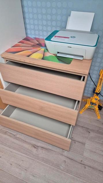 Ikea Malm ladekast eikenfineer - afbeelding 2 Ikea Malm ladekast eikenfineer - afbeelding 2