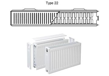 NIEUW Paneelradiator type 22 Hoogte 500