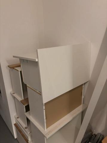 Ikea Besta lades, frontjes hoogglans wit & glazen fronten - afbeelding 4 Ikea Besta lades, frontjes hoogglans wit & glazen fronten - afbeelding 4