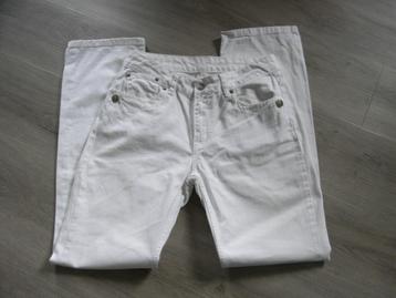 JACKPOT wit/offwhite jeans mt 36 style Romantic, NIEUW!